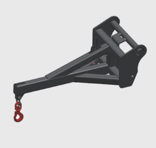 Wysięgnik dźwigowy - osprzęt do ładowarek teleskopowych Zoomlion